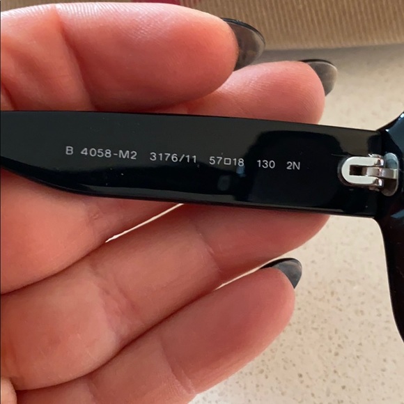 Burberry London studded black glasses - Picture 6 of 7